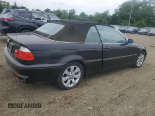 2005 BMW 3 Series 325Ci with VIN WBABW33495PL38483, listed as a Copart auction lot 64333334 with Not Provided miles and Clean Title. Bid and sale history available at carsss.com. Image 3.
