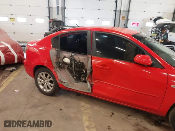 2008 Mazda 3 i Touring with VIN JM1BK12G681838719, listed as a IAAI auction lot 41802279 with 193,667 mi miles and . Bid and sale history available at carsss.com. Image 6.
