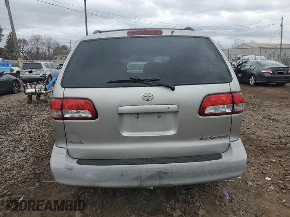 2003 Toyota Sienna CE with VIN 4T3ZF19CX3U523759, listed as a Copart auction lot 47987795 with 117,816 mi miles and Salvage Title. Bid and sale history available at carsss.com. Image 6.