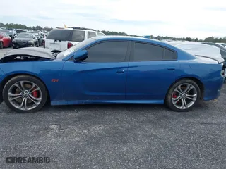 2020 Dodge Charger Scat Pack with VIN 2C3CDXGJ4LH211747, listed as a IAAI auction lot 41596561 with 65,359 mi miles. Bid and sale history available at carsss.com. Image 14.