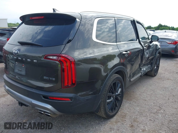 2021 Kia Telluride SX with VIN 5XYP5DHC0MG171935, listed as a IAAI auction lot 42319560 with 94,204 mi miles and . Bid and sale history available at DreamBid. Image 4.