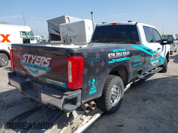 2023 Ford F-250 XL с VIN 1FT7W2BT9PEC04809, выставлен на аукционе IAAI как лот 41788629 с пробегом 58 185 миль миль и . История ставок и продаж доступна на DreamBid. Изображение 4.