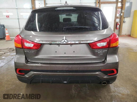 2019 Mitsubishi Outlander Sport SE 2.0 with VIN JA4AP4AU1KU031286, listed as a Copart auction lot 45919625 with 53,711 mi miles and Salvage Title. Bid and sale history available at carsss.com. Image 6.