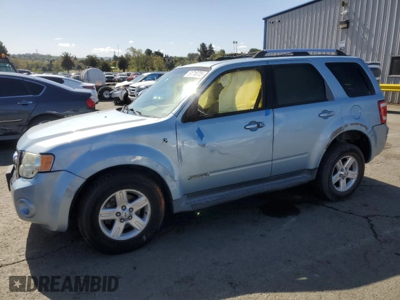 2008 Ford Escape Hybrid with VIN 1FMCU49HX8KB65857, listed as a Copart auction lot 51710705 with 229,718 mi miles and Salvage title. Bid and sale history available at DreamBid. Image 1.