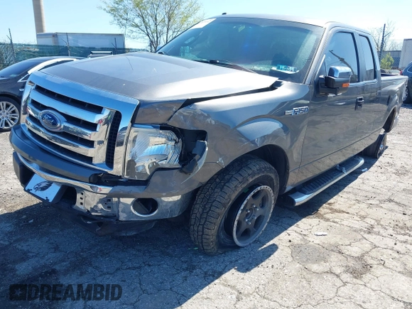2012 Ford F-150 XL with VIN 1FTFX1EF0CFD08750, listed as a IAAI auction lot 42005442 with 119,380 mi miles. Bid and sale history available at carsss.com. Image 6.