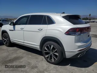 2024 Volkswagen Atlas SEL R-Line with VIN 1V2AE2CA5RC235798, listed as a Copart auction lot 64090595 with 1,310 mi miles and Salvage title. Bid and sale history available at DreamBid. Image 2.