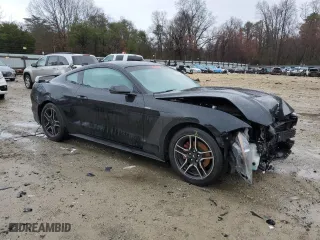 2020 Ford Mustang EcoBoost with VIN 1FA6P8THXL5187315, listed as a Copart auction lot 48295155 with 38,154 mi miles and Salvage Title. Bid and sale history available at carsss.com. Image 4.