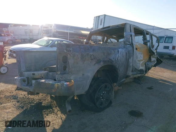 2012 Ram 2500 ST with VIN 3C6TD5CT0CG187493, listed as a IAAI auction lot 40669673 with 1 mi miles. Bid and sale history available at carsss.com. Image 4.