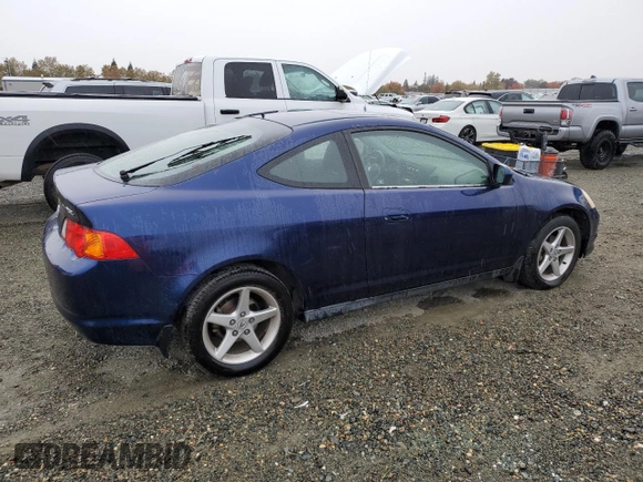 2003 Acura RSX with VIN JH4DC53823C002857, listed as a Copart auction lot 81248994 with 183,436 mi miles and Salvage Title. Bid and sale history available at carsss.com. Image 3.