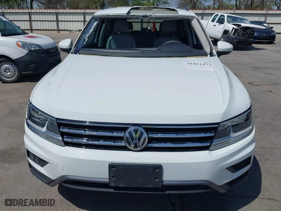 2021 Volkswagen Tiguan S with VIN 3VV1B7AX1MM010320, listed as a IAAI auction lot 41851472 with 45,526 mi miles. Bid and sale history available at carsss.com. Image 13.