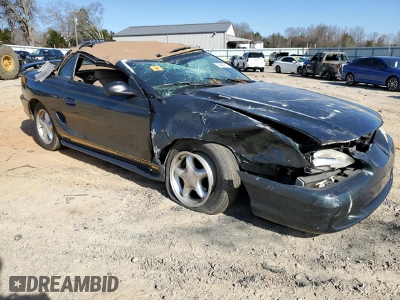 1998 Ford Mustang with VIN 1FAFP4448WF146815, listed as a Copart auction lot 47845875 with 143,849 mi miles and Clean Title. Bid and sale history available at carsss.com. Image 4.