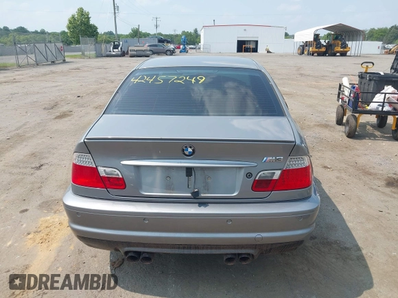 2003 BMW 3 Series M3 with VIN WBSBL93493JR22955, listed as a IAAI auction lot 42457249 with 210,792 mi miles and . Bid and sale history available at DreamBid. Image 17.