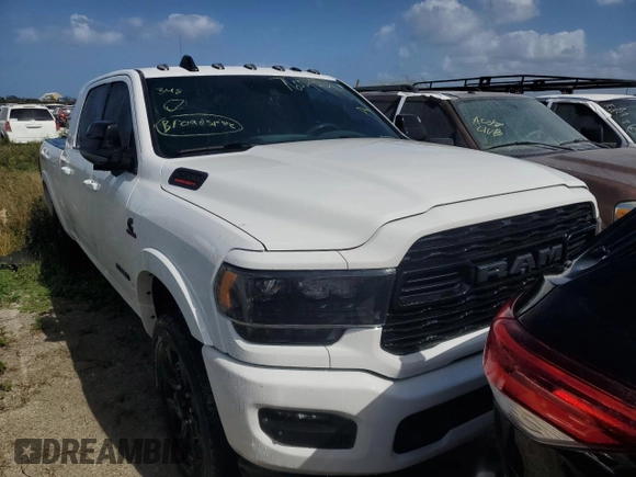 2022 Ram 2500 Limited with VIN 3C6UR5TL3NG162080, listed as a Copart auction lot 76004814 with 42,137 mi miles and Salvage title. Bid and sale history available at DreamBid. Image 5.