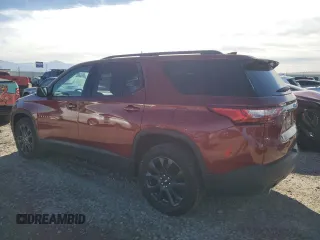 2019 Chevrolet Traverse RS with VIN 1GNEVJKW7KJ226510, listed as a Copart auction lot 46842685 with 108,426 mi miles and Salvage Title. Bid and sale history available at carsss.com. Image 2.