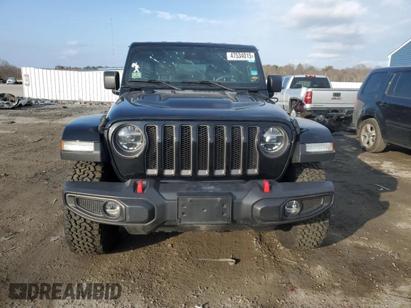 2021 Jeep Wrangler Unlimited Rubicon with VIN 1C4HJXFN5MW633804, listed as a Copart auction lot 47534015 with Not Provided miles and Salvage Title. Bid and sale history available at DreamBid. Image 5.