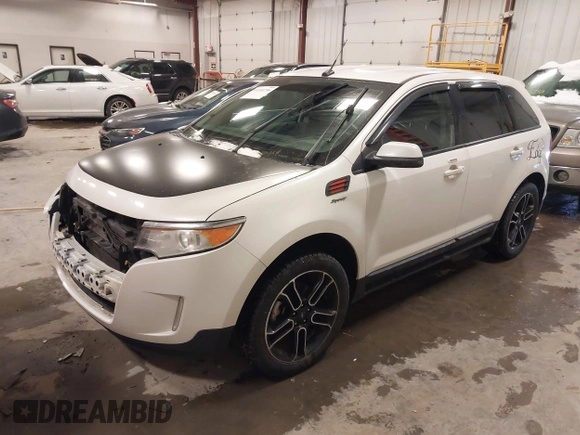2014 Ford Edge SEL with VIN 2FMDK3J97EBA39728, listed as a IAAI auction lot 41351256 with 178,430 mi miles. Bid and sale history available at carsss.com. Image 2.