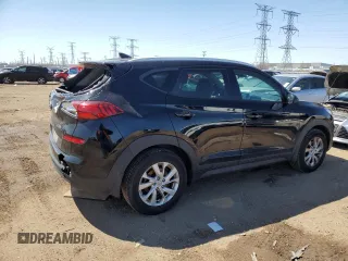 2019 Hyundai Tucson Value with VIN KM8J33A43KU888877, listed as a Copart auction lot 52191305 with 77,204 mi miles and Salvage title. Bid and sale history available at DreamBid. Image 3.
