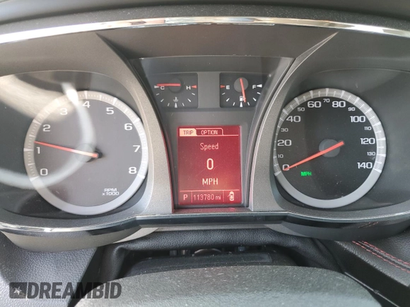 2013 GMC Terrain Denali z VIN 2GKFLYE33D6385753, wystawiony jako Copart lot #53687385 z przebiegiem 113 780 mil mil oraz Szkoda całkowita • Salvage title. Historia ofert i sprzedaży dostępna na DreamBid. Obrazek 9.