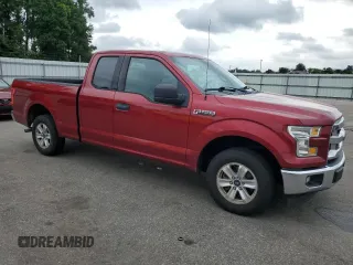 2017 Ford F-150 XL with VIN 1FTEX1C81HFC79573, listed as a Copart auction lot 62853545 with 234,740 mi miles and Salvage title. Bid and sale history available at DreamBid. Image 4.