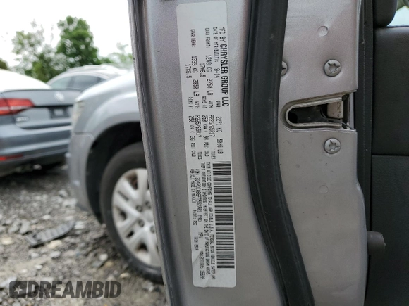 2015 Dodge Journey American Value with VIN 3C4PDCAB6FT552201, listed as a Copart auction lot 53934925 with 158,898 mi miles and Salvage Title. Bid and sale history available at DreamBid. Image 13.