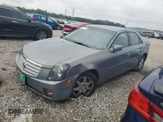 2007 Cadillac CTS with VIN 1G6DM57T570144580, listed as a Copart auction lot 73544224 with 0 mi miles and Salvage Title. Bid and sale history available at carsss.com. Image 1.