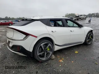 2023 Kia EV6 GT with VIN KNDC5DLEXP5108944, listed as a Copart auction lot 73666234 with 0 mi miles and Salvage Title. Bid and sale history available at carsss.com. Image 3.