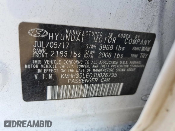 2018 Hyundai Elantra GT with VIN KMHH35LE0JU026795, listed as a Copart auction lot 69556104 with 109,830 mi miles and Salvage Title. Bid and sale history available at carsss.com. Image 12.
