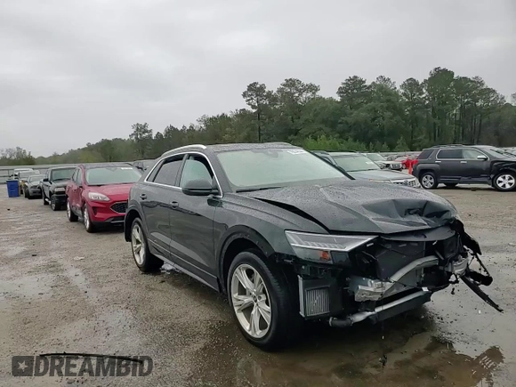 2023 Audi Q8 Premium with VIN WA1AVBF18PD012590, listed as a Copart auction lot 79244534 with Not provided miles and Salvage title. Bid and sale history available at DreamBid. Image 11.