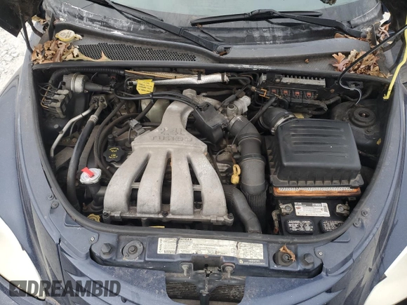 2005 Chrysler PT Cruiser Touring with VIN 3C3EY55E45T297675, listed as a Copart auction lot 75301374 with Not Provided miles and Salvage Title. Bid and sale history available at DreamBid. Image 12.
