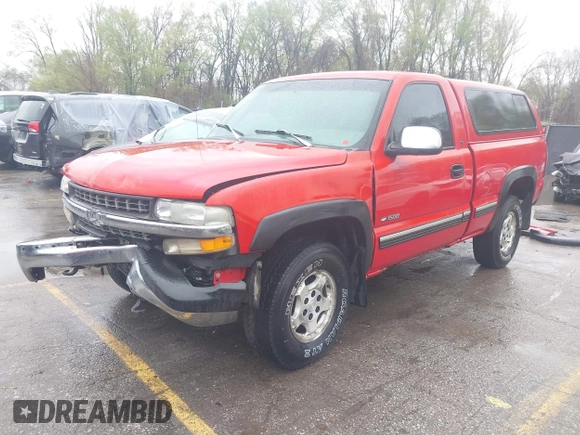 1999 Chevrolet Silverado 1500 LS with VIN 1GCEK14T6XZ153966, listed as a IAAI auction lot 41898476 with 246,792 mi miles. Bid and sale history available at carsss.com. Image 18.