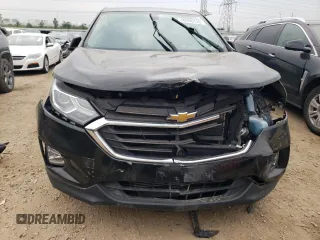 2018 Chevrolet Equinox LT with VIN 3GNAXJEV2JL100543, listed as a Copart auction lot 60306135 with 65,539 mi miles and Salvage title. Bid and sale history available at DreamBid. Image 5.