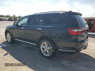 2015 Dodge Durango Citadel with VIN 1C4RDJEG9FC750902, listed as a Copart auction lot 62283165 with 140,198 mi miles and Salvage title. Bid and sale history available at DreamBid. Image 2.