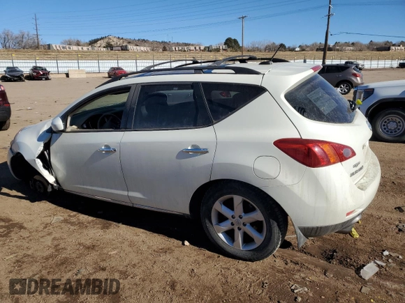 2009 Nissan Murano S with VIN JN8AZ18W59W102109, listed as a Copart auction lot 88116575 with Not Provided miles and Clean Title. Bid and sale history available at carsss.com. Image 2.