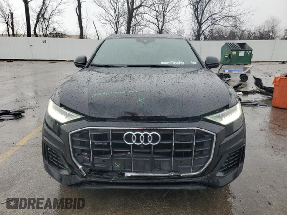 2019 Audi Q8 Prestige z VIN WA1CVBF17KD033495, wystawiony jako Copart lot #43516605 z przebiegiem 61 202 mil mil oraz Szkoda całkowita • Salvage title. Historia ofert i sprzedaży dostępna na DreamBid. Obrazek 5.