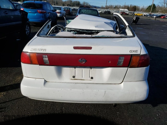 1997 Nissan Sentra XE with VIN 1N4AB41DXVC774999, listed as a Copart auction lot 53479575 with Not provided miles and Salvage title. Bid and sale history available at DreamBid. Image 6.