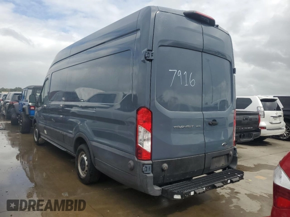 2020 Ford Transit Cargo with VIN 1FTBR3X83LKA47916, listed as a Copart auction lot 74436924 with Not Provided miles and Salvage Title. Bid and sale history available at DreamBid. Image 2.