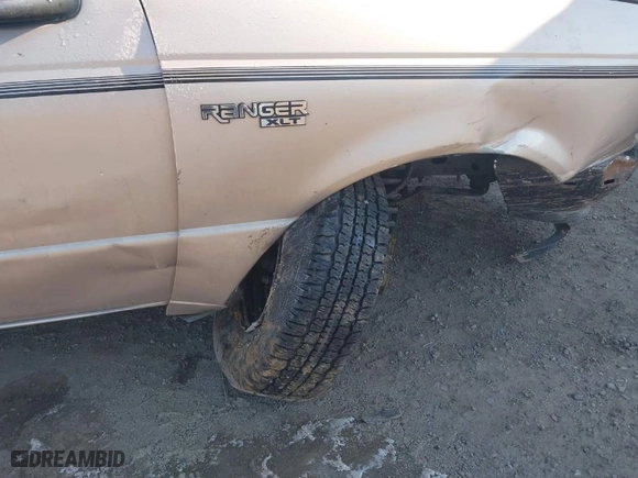 1996 Ford Ranger XL with VIN 1FTCR14A6TPA54409, listed as a IAAI auction lot 41347813 with 151,754 mi miles. Bid and sale history available at carsss.com. Image 16.