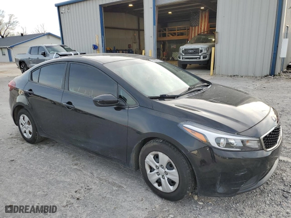 2017 Kia Forte LX with VIN 3KPFK4A77HE029229, listed as a Copart auction lot 50336145 with 96,976 mi miles and Salvage Title. Bid and sale history available at carsss.com. Image 4.