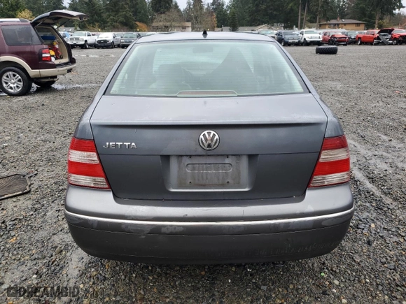 2004 Volkswagen Jetta Sedan GLS with VIN 3VWSK69M34M048992, listed as a Copart auction lot 81947524 with 171,028 mi miles and Salvage Title. Bid and sale history available at carsss.com. Image 6.