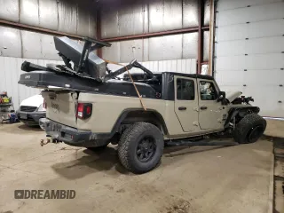 2020 Jeep Gladiator Sport S с VIN 1C6HJTAG5LL173357, выставлен на аукционе Copart как лот 55679915 с пробегом Не указан миль и Списание • Salvage title. История ставок и продаж доступна на DreamBid. Изображение 3.