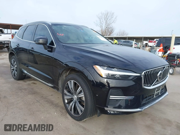 2022 Volvo XC60 Inscription с VIN YV4062RLXN1083510, выставлен на аукционе IAAI как лот 41739629 с пробегом 34 627 миль миль и . История ставок и продаж доступна на DreamBid. Изображение 1.