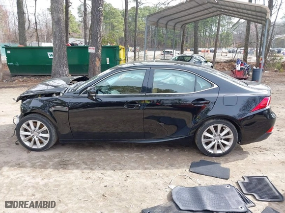 2016 Lexus IS 300 with VIN JTHCM1D26G5002043, listed as a IAAI auction lot 41728601 with NaN miles. Bid and sale history available at carsss.com. Image 15.