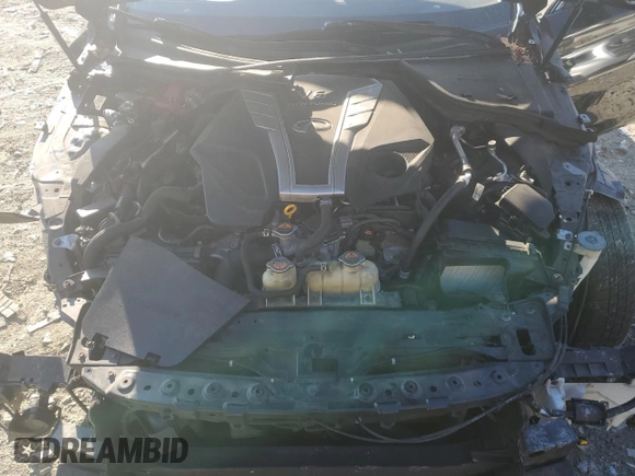 2017 Infiniti Q50 Red Sport 400 with VIN JN1FV7AP9HM851270, listed as a Copart auction lot 82012944 with 132,260 mi miles and Salvage title. Bid and sale history available at DreamBid. Image 11.