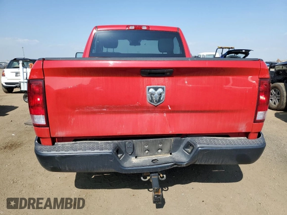 2015 Ram 1500 Express z VIN 3C6JR6AG5FG540061, wystawiony jako Copart lot #54555365 z przebiegiem 70 514 mil mil oraz Nie do naprawy • Non repairable. Historia ofert i sprzedaży dostępna na DreamBid. Obrazek 6.