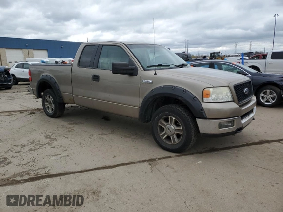 2005 Ford F-150 XLT with VIN 1FTPX14545NA99390, listed as a Copart auction lot 53466135 with 157,949 mi miles and Clean Title. Bid and sale history available at carsss.com. Image 4.