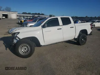 2024 Chevrolet Colorado 2WD Work Truck z VIN 1GCGSBECXR1181297, wystawiony jako Copart lot #49969345 z przebiegiem Nie podano mil oraz Szkoda całkowita • Salvage title. Historia ofert i sprzedaży dostępna na DreamBid. Obrazek 1.
