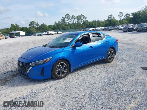 2024 Nissan Sentra SV with VIN 3N1AB8CV0RY361478, listed as a IAAI auction lot 42354081 with 15,697 mi miles and . Bid and sale history available at DreamBid. Image 17.