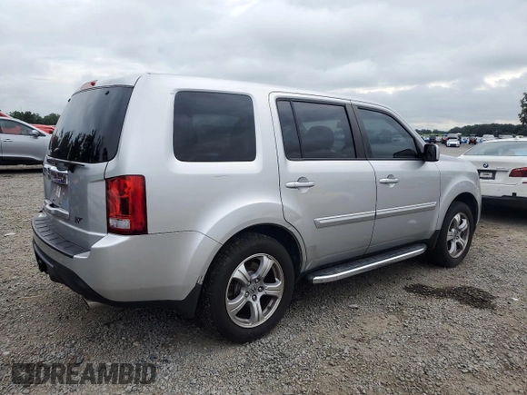 2013 Honda Pilot EX-L with VIN 5FNYF3H59DB001058, listed as a Copart auction lot 62947125 with 157,503 mi miles and Salvage title. Bid and sale history available at DreamBid. Image 3.