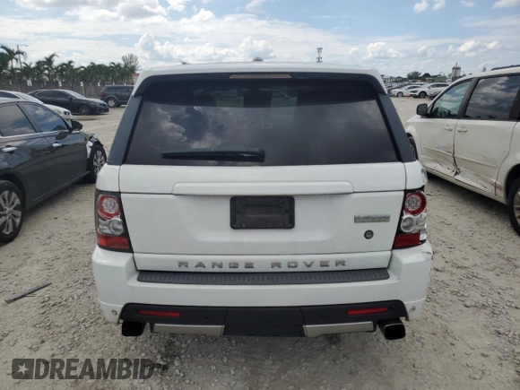 2011 Land Rover Range Rover Sport SC with VIN SALSP2E40BA268760, listed as a Copart auction lot 72263644 with 118,204 mi miles and Salvage Title. Bid and sale history available at carsss.com. Image 6.