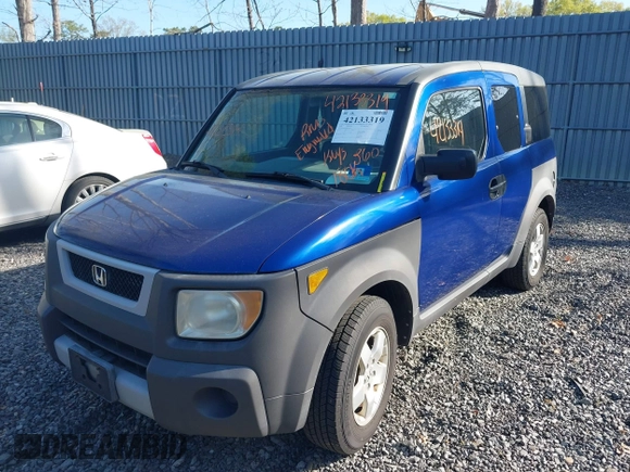 2004 Honda Element EX with VIN 5J6YH28584L005355, listed as a IAAI auction lot 42133319 with 180,320 mi miles and . Bid and sale history available at DreamBid. Image 2.
